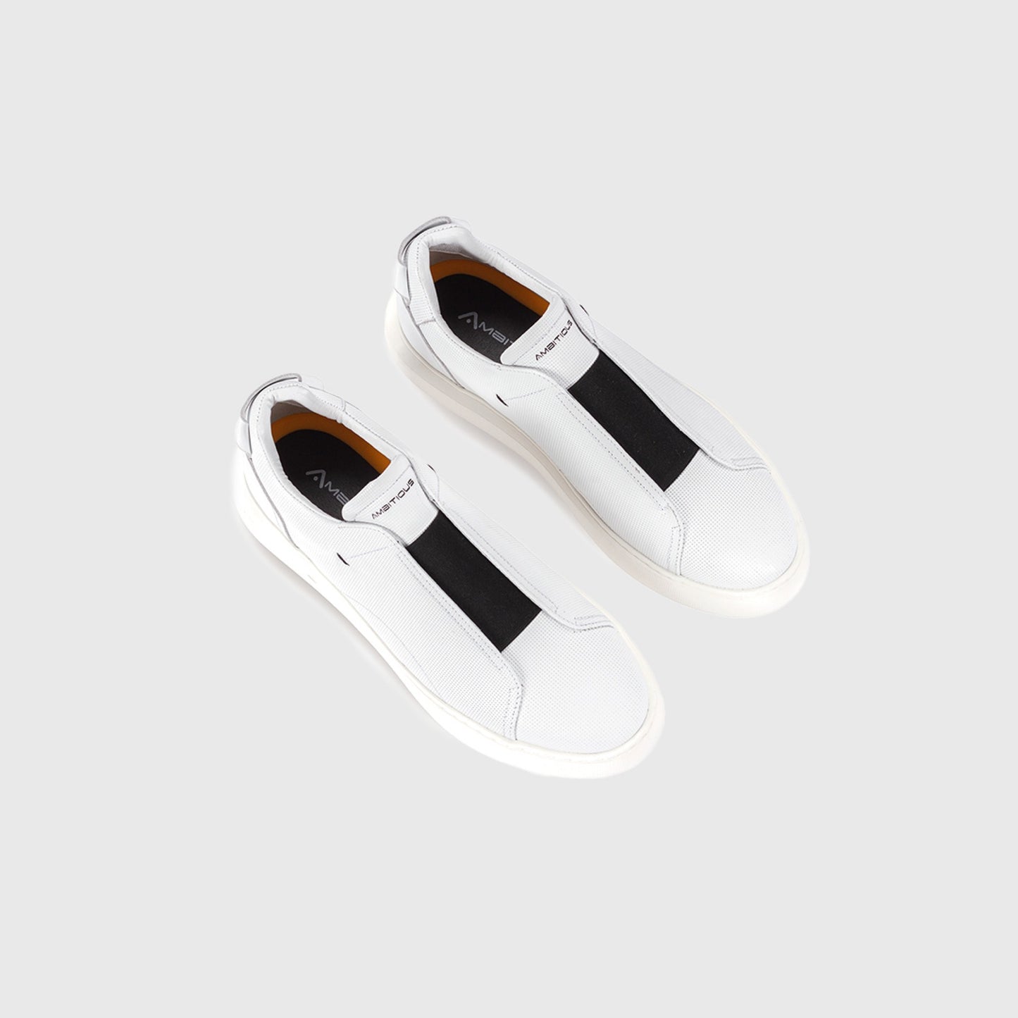 Sneakers da uomo slip-on in pelle Ambitious