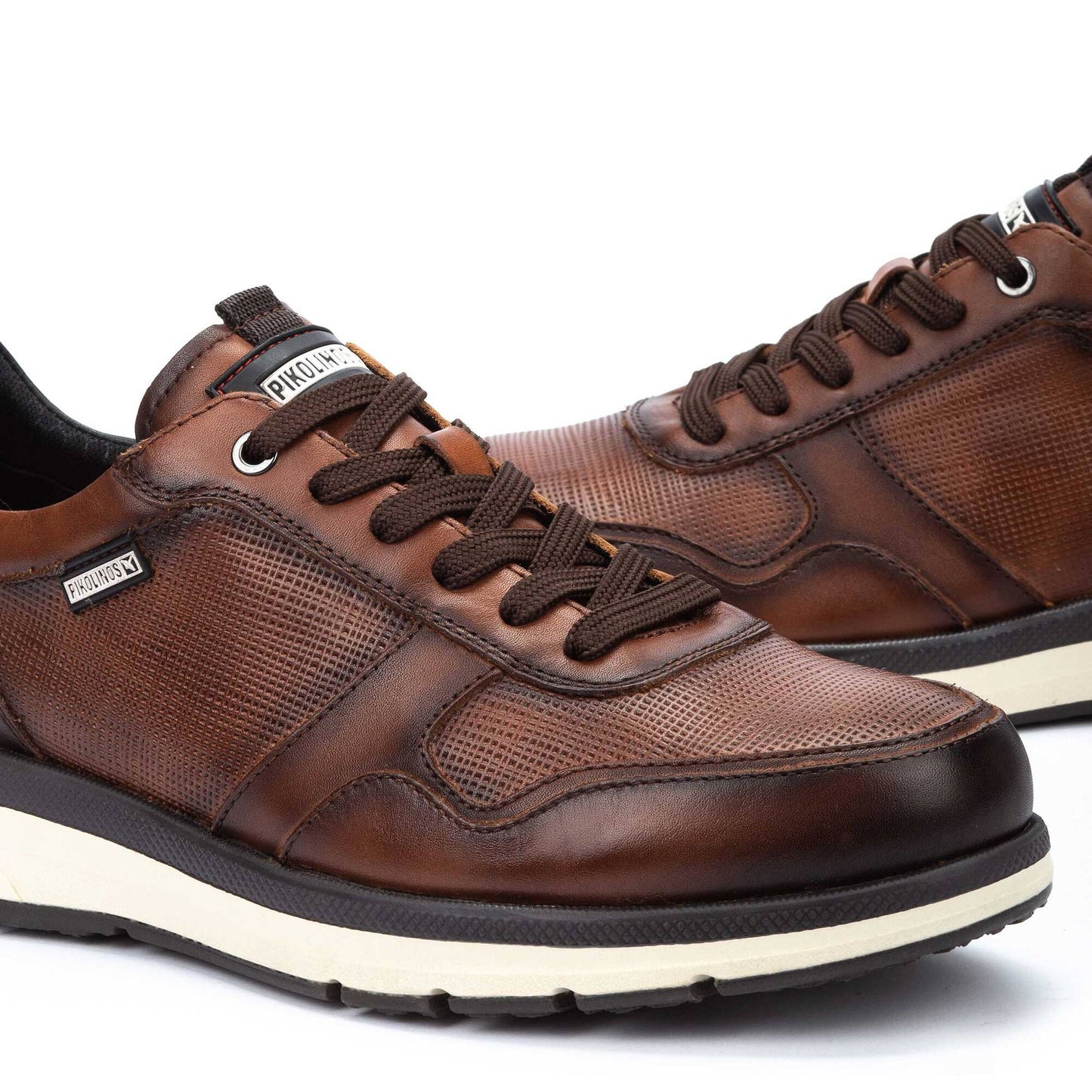 Sneakers basse da uomo in pelle Pikolinos