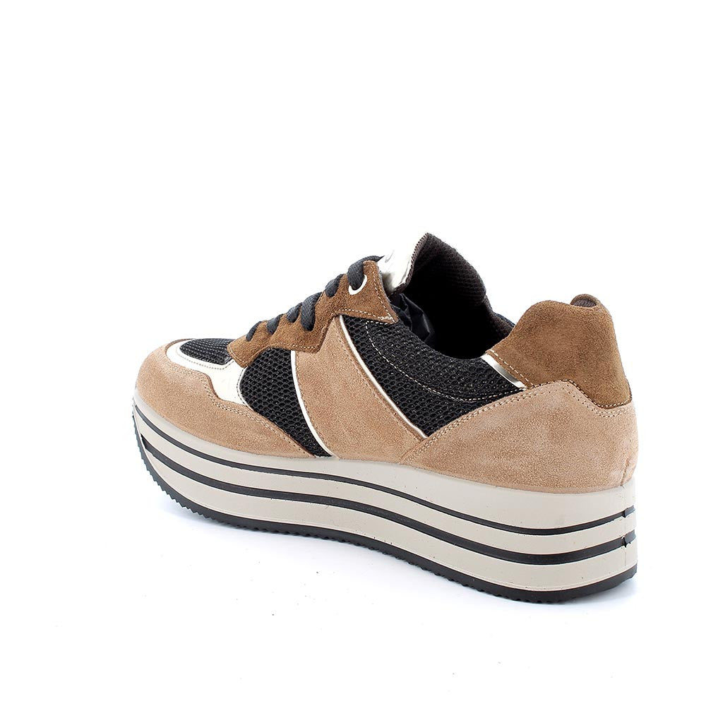 Sneakers da donna in camoscio Igi&Co