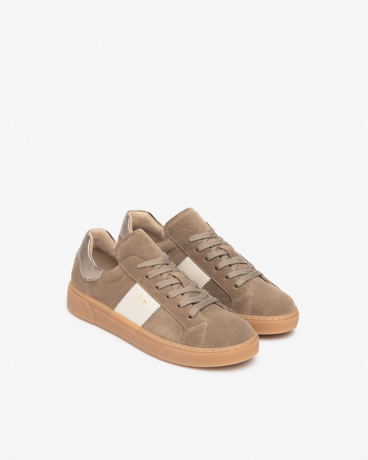 Sneakers da donna in camoscio NeroGiardini