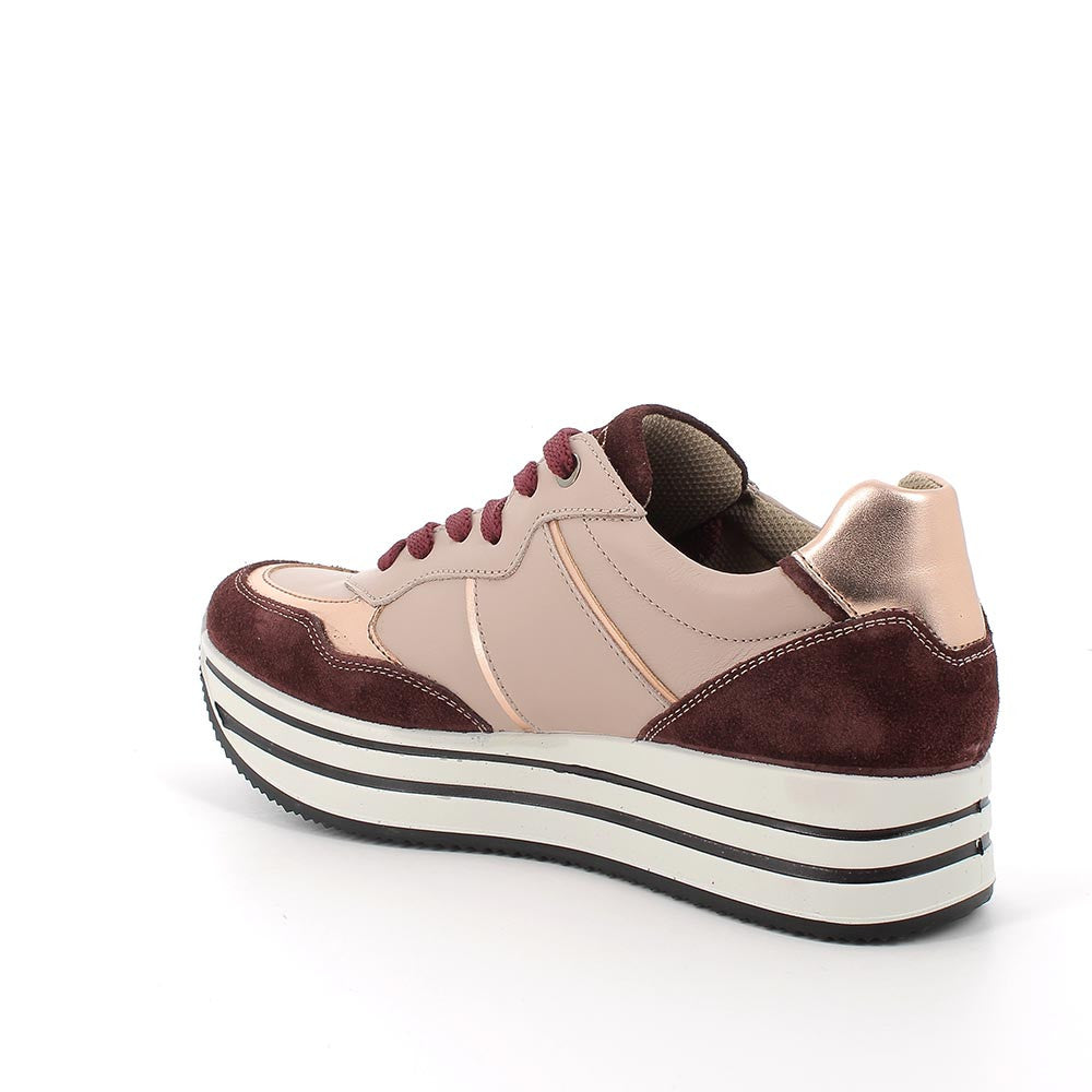 Sneakers da donna in camoscio Igi&Co