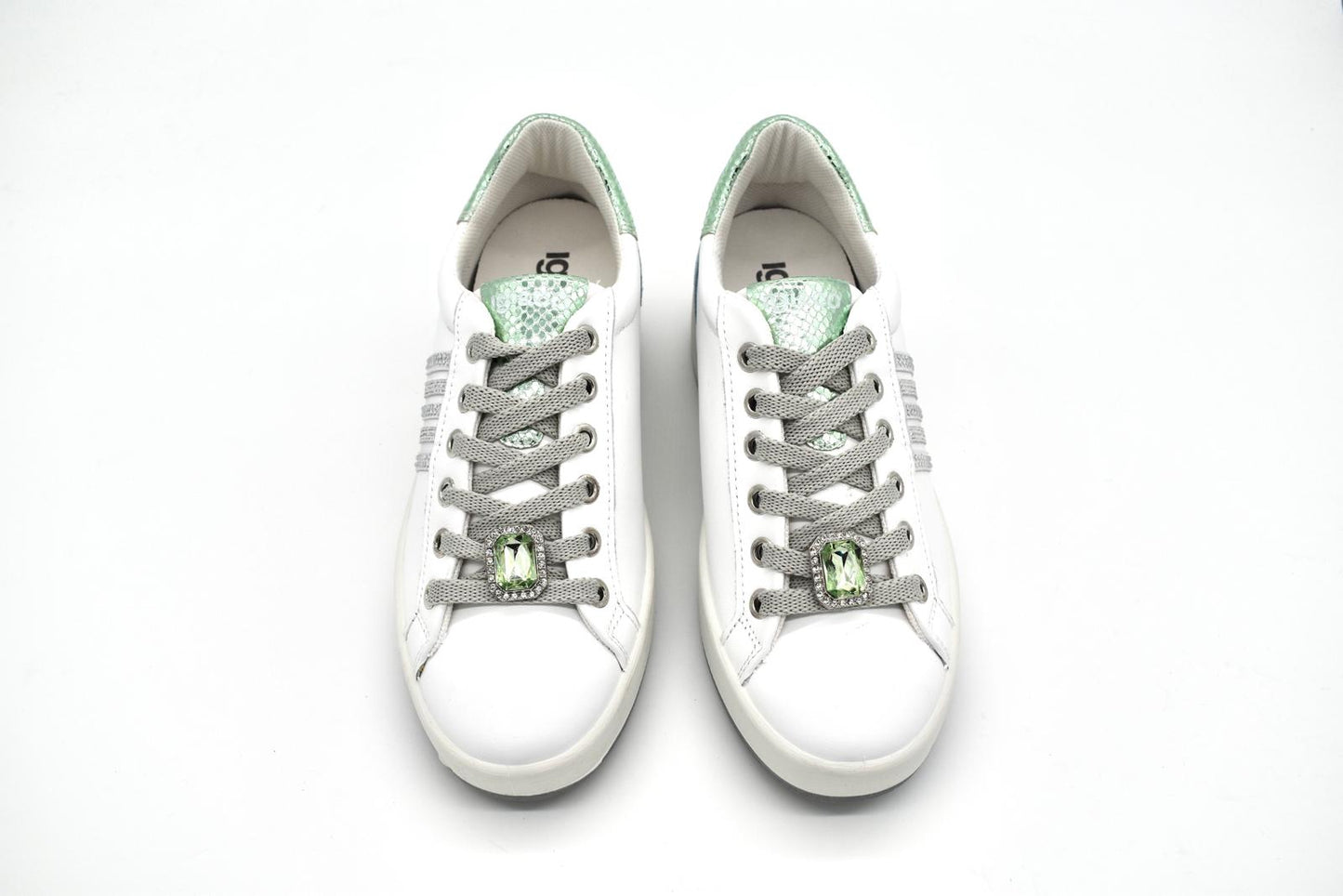 Sneakers da donna in pelle Igi & Co