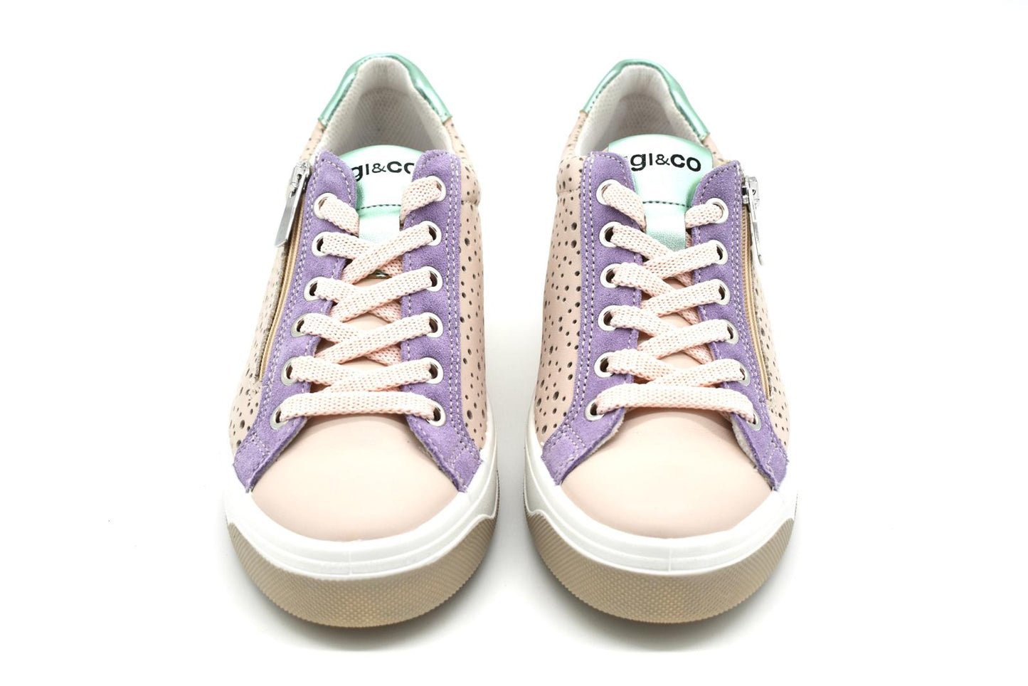 Sneakers da donna in pelle Igi & Co