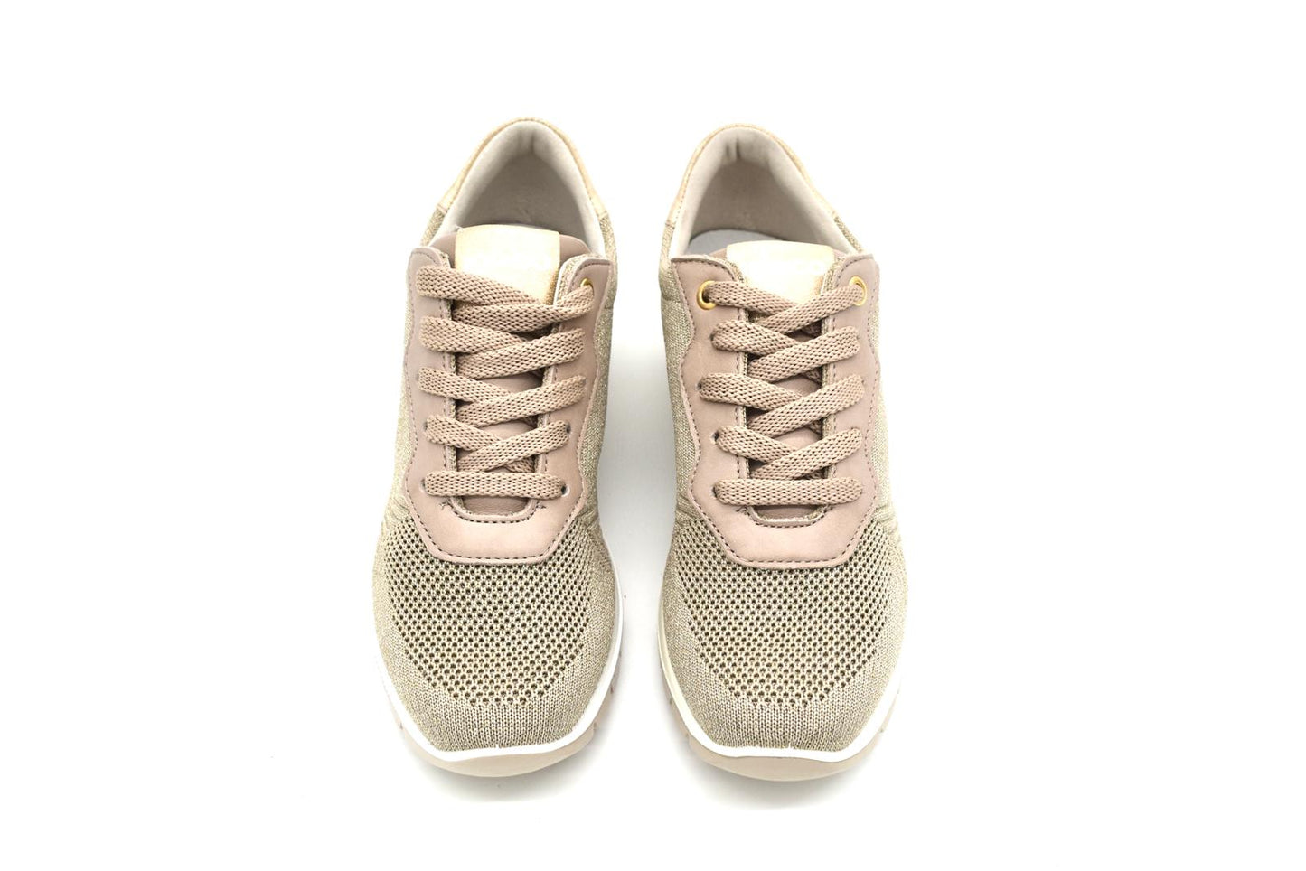 Sneakers da donna in pelle e tela Igi & Co