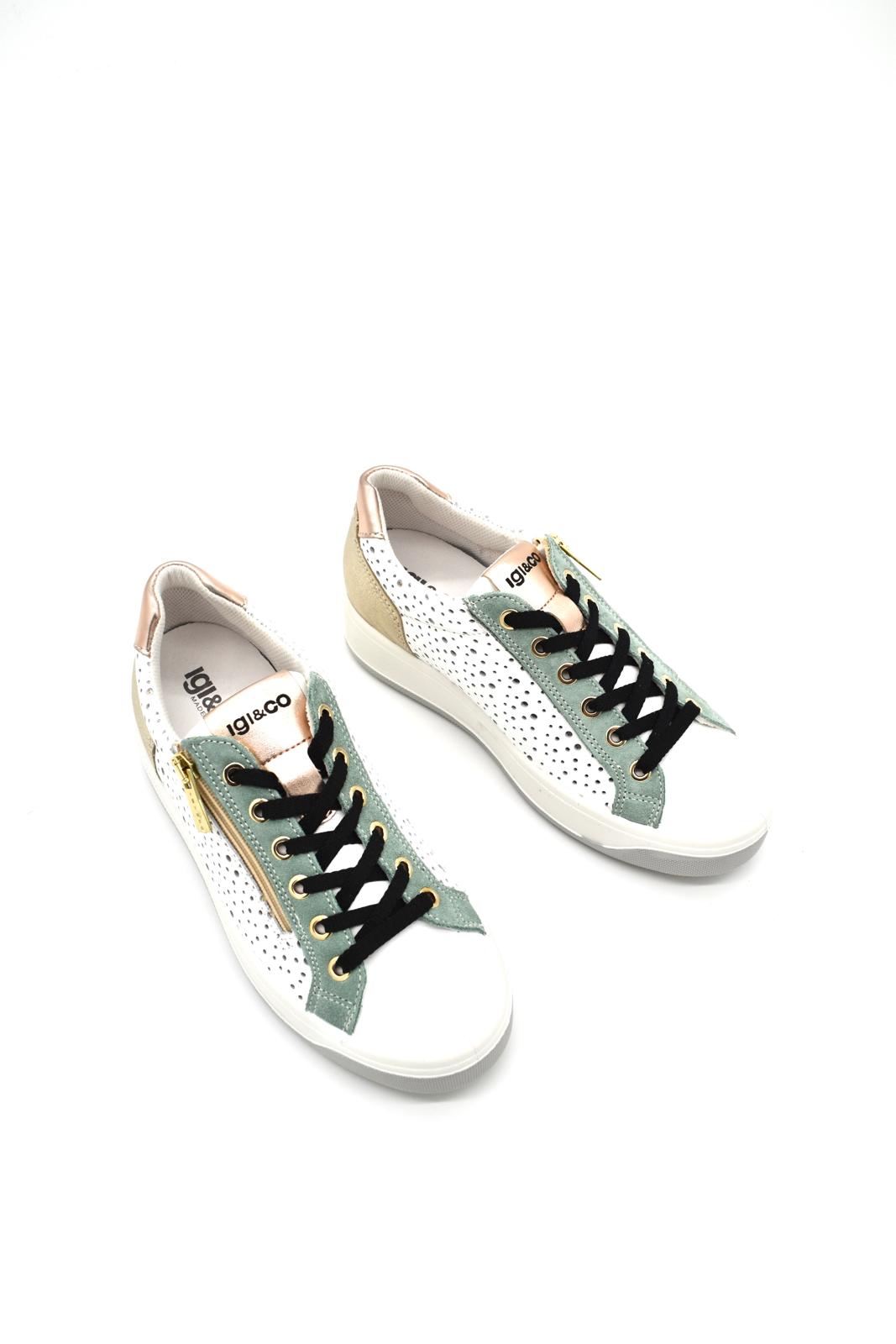 Sneakers da donna in pelle Igi&Co