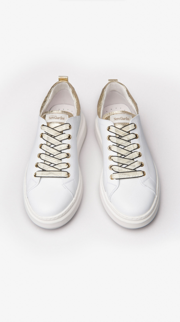 Sneakers da donna in pelle NeroGiardini