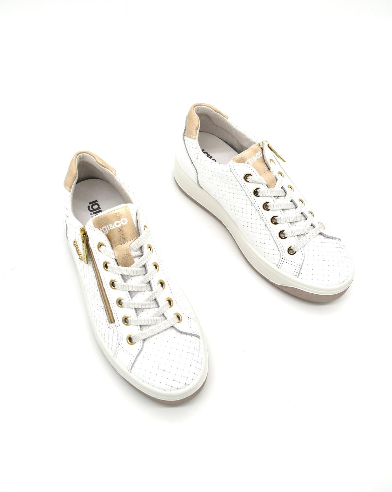 Sneakers da donna in pelle Igi&Co