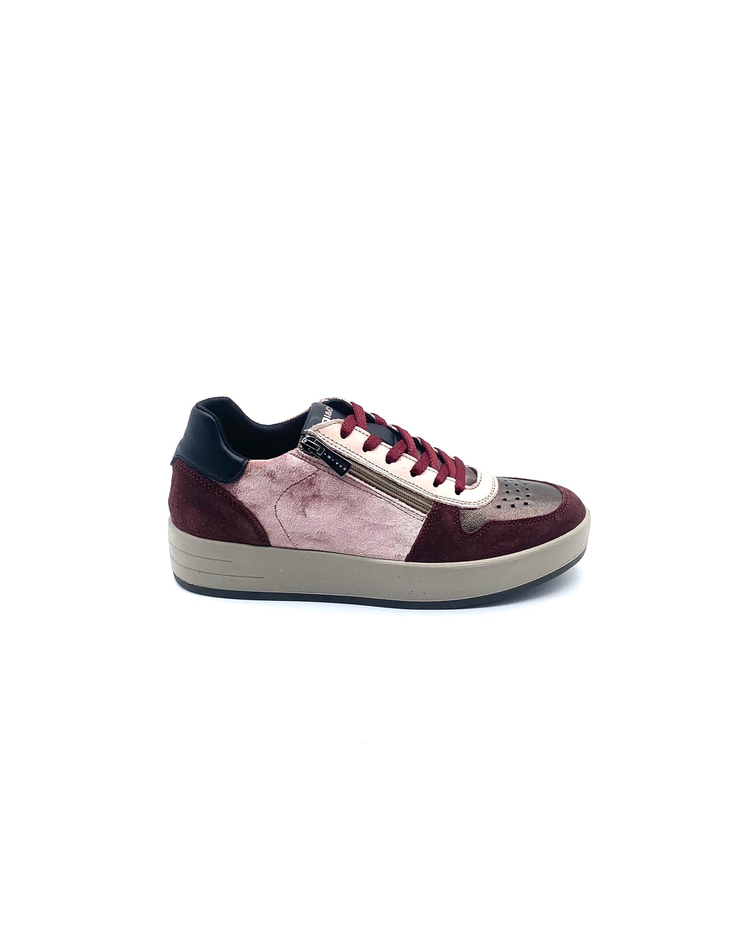 Sneakers in pelle e camoscio da donna Igi&Co