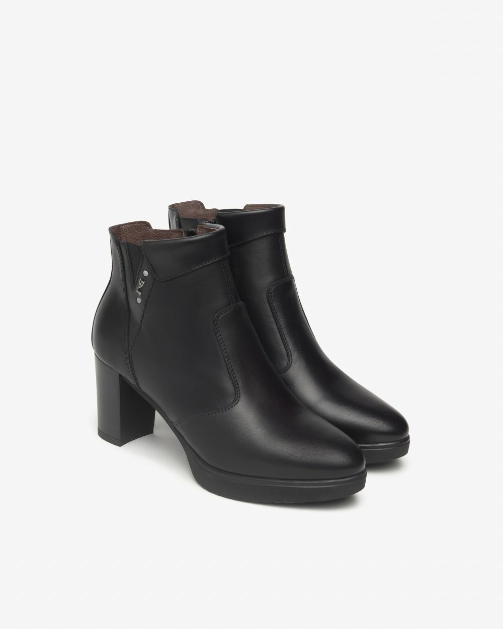 Tronchetti da donna in pelle NeroGiardini