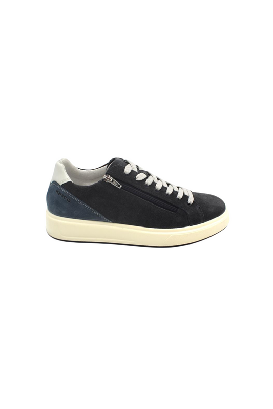 Sneakers da uomo in camoscio Igi&Co