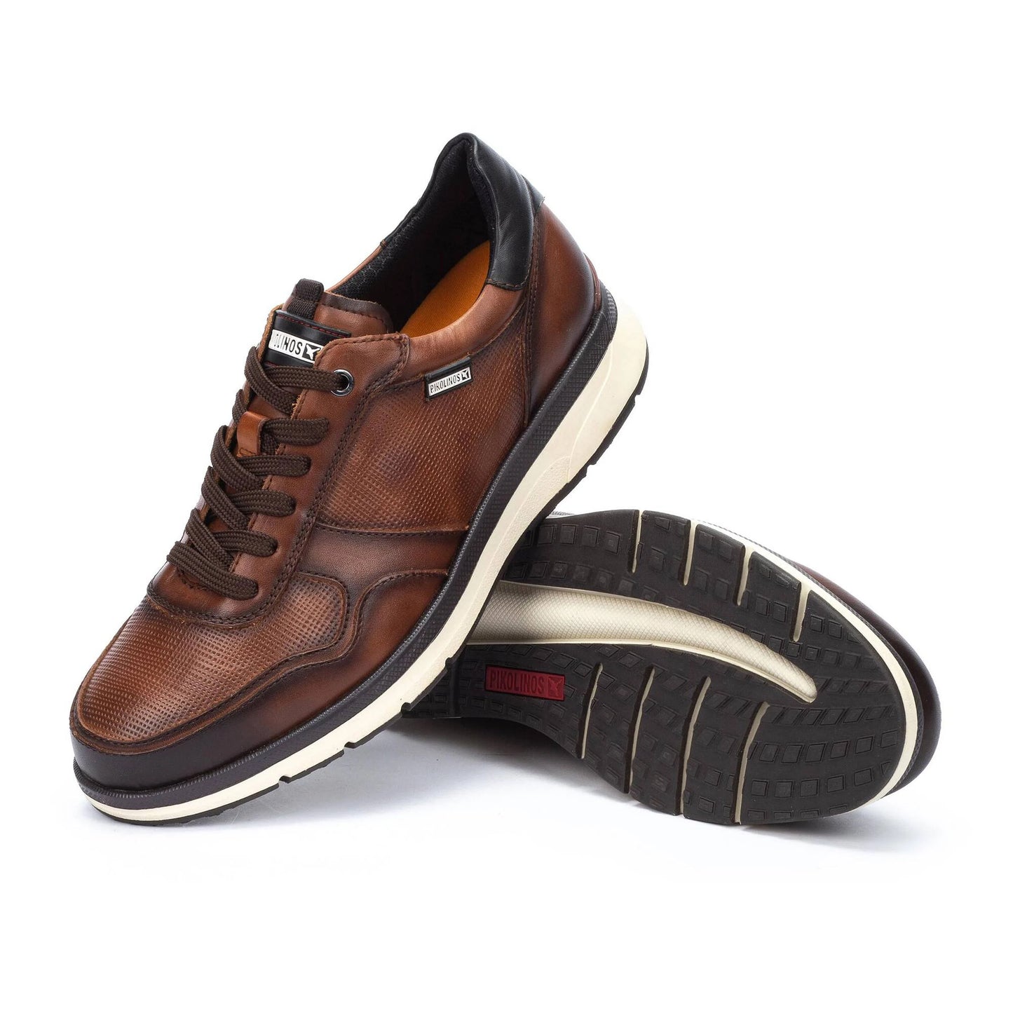 Sneakers basse da uomo in pelle Pikolinos