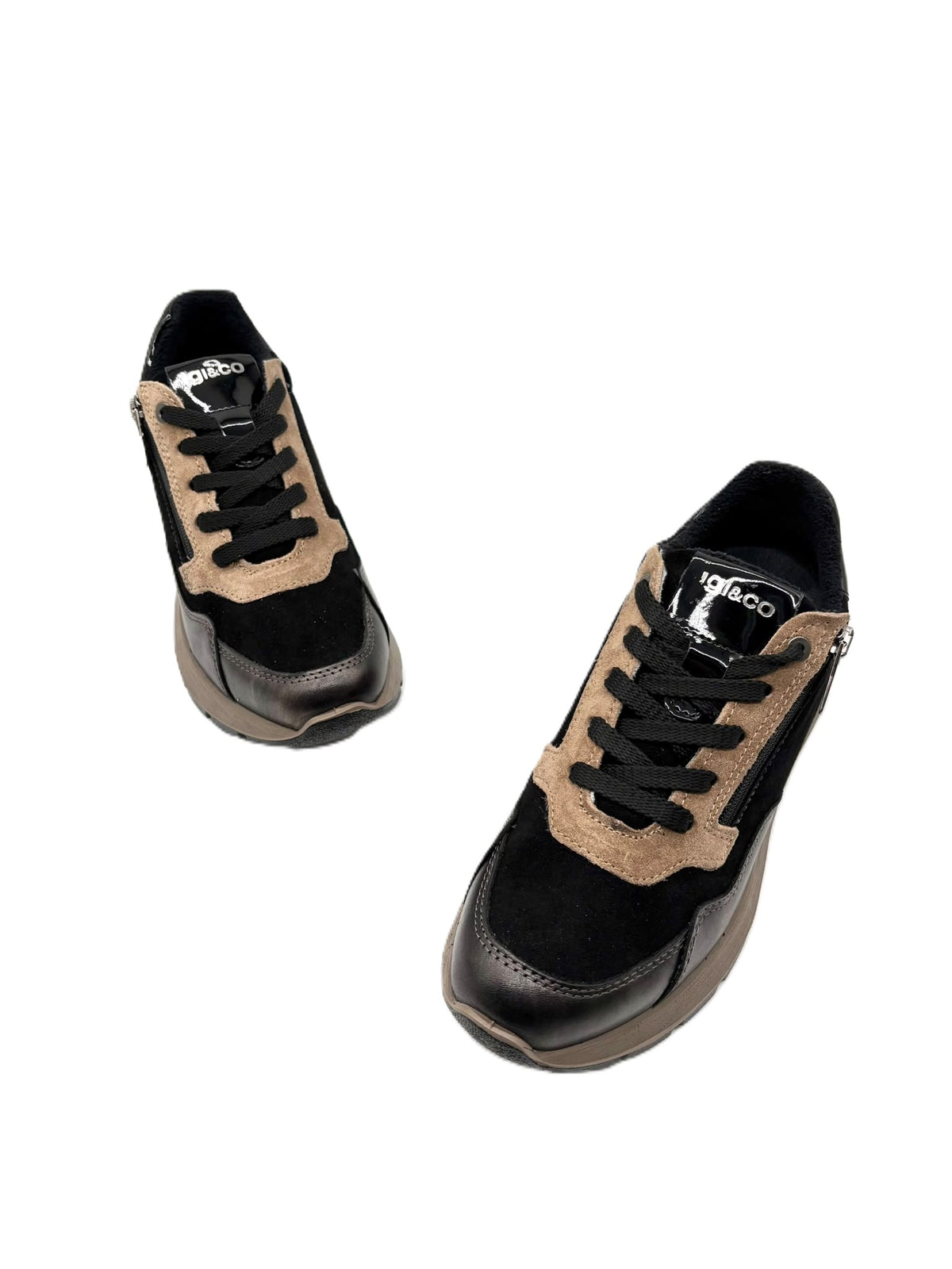 Sneakers da donna in pelle Igi&Co