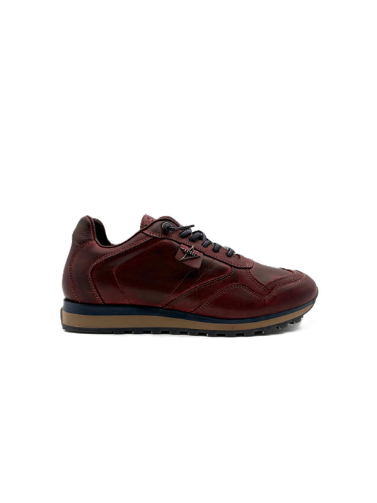 Sneakers da uomo in pelle Cetti