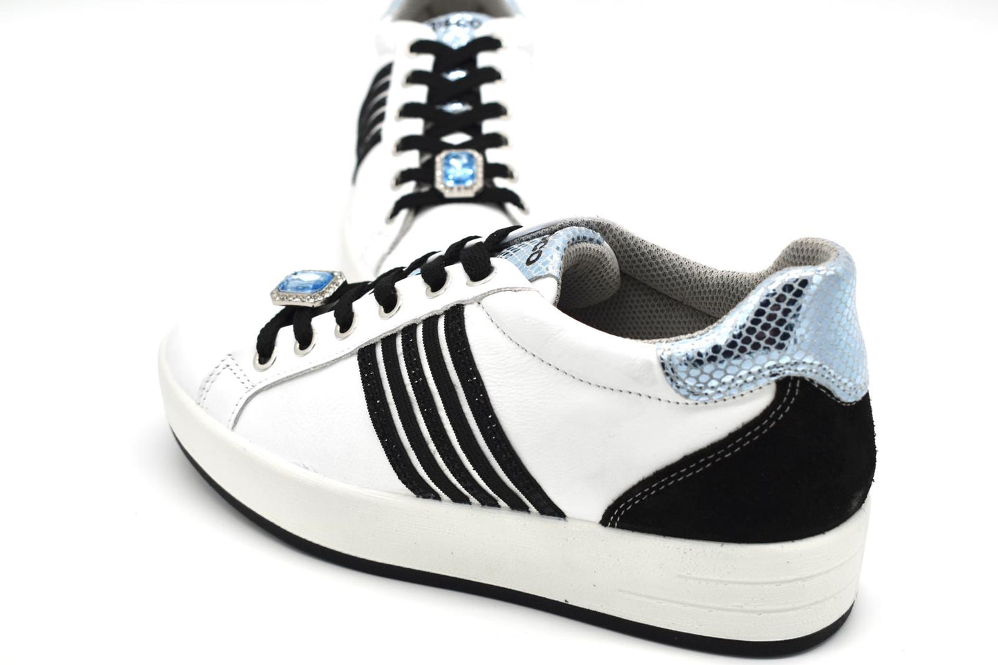 Sneakers da donna in pelle Igi & Co