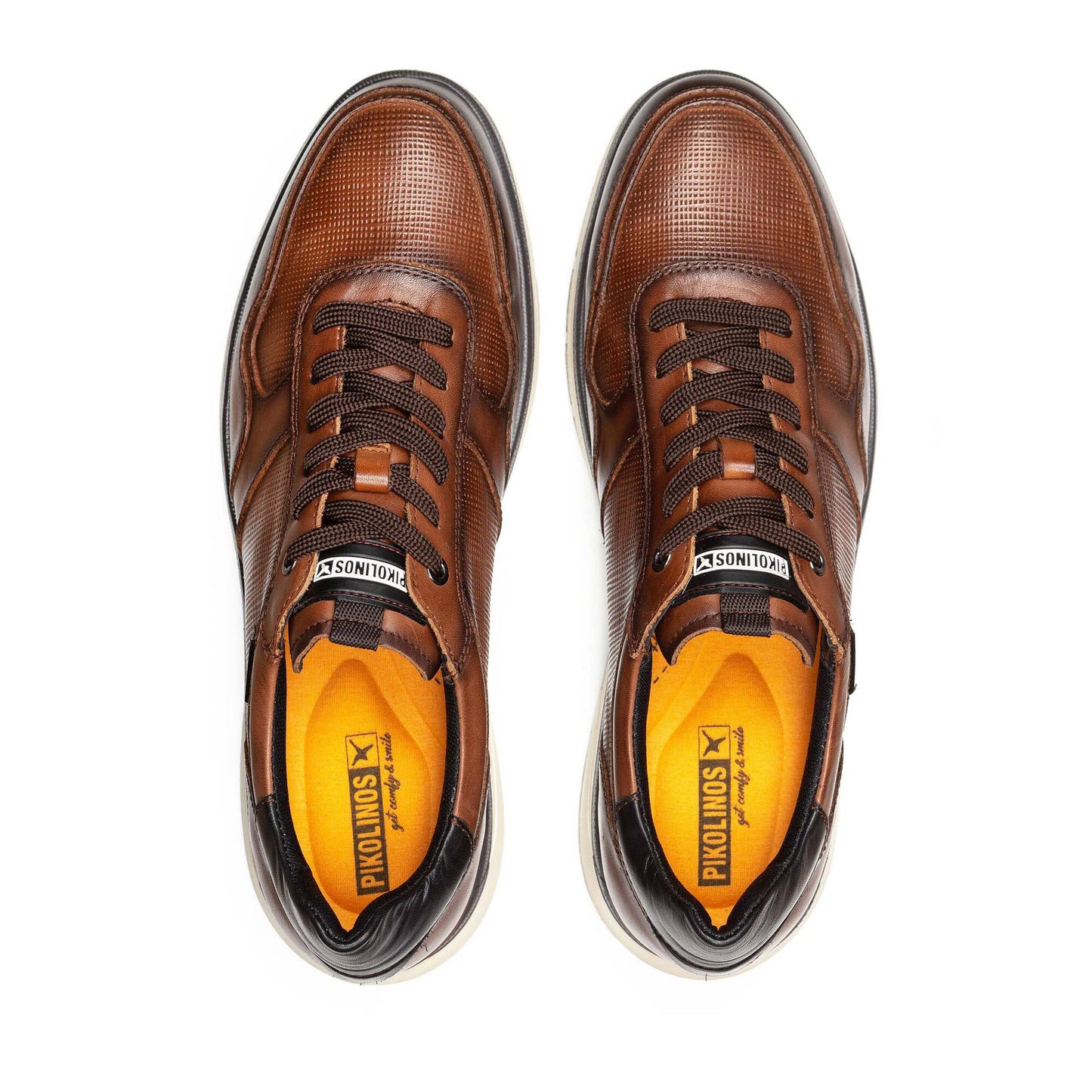 Sneakers basse da uomo in pelle Pikolinos