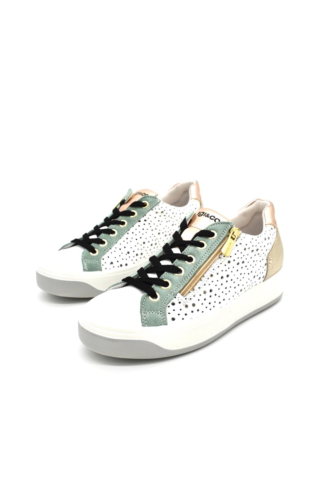 Sneakers da donna in pelle Igi&Co