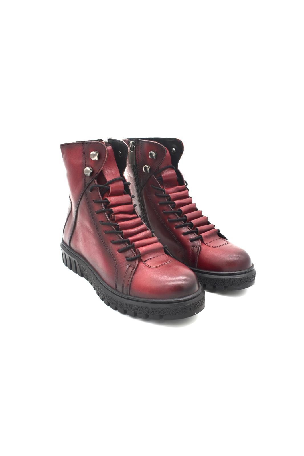 Scarponcino casual da donna in pelle Evoca