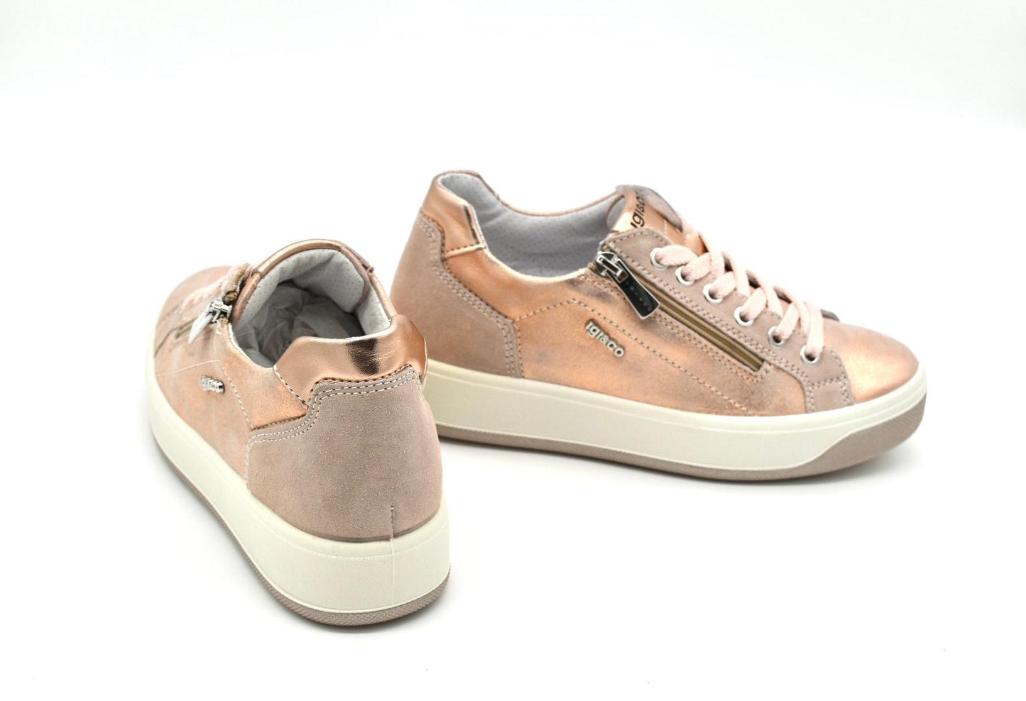 Sneaker da donna in pelle Igi & Co