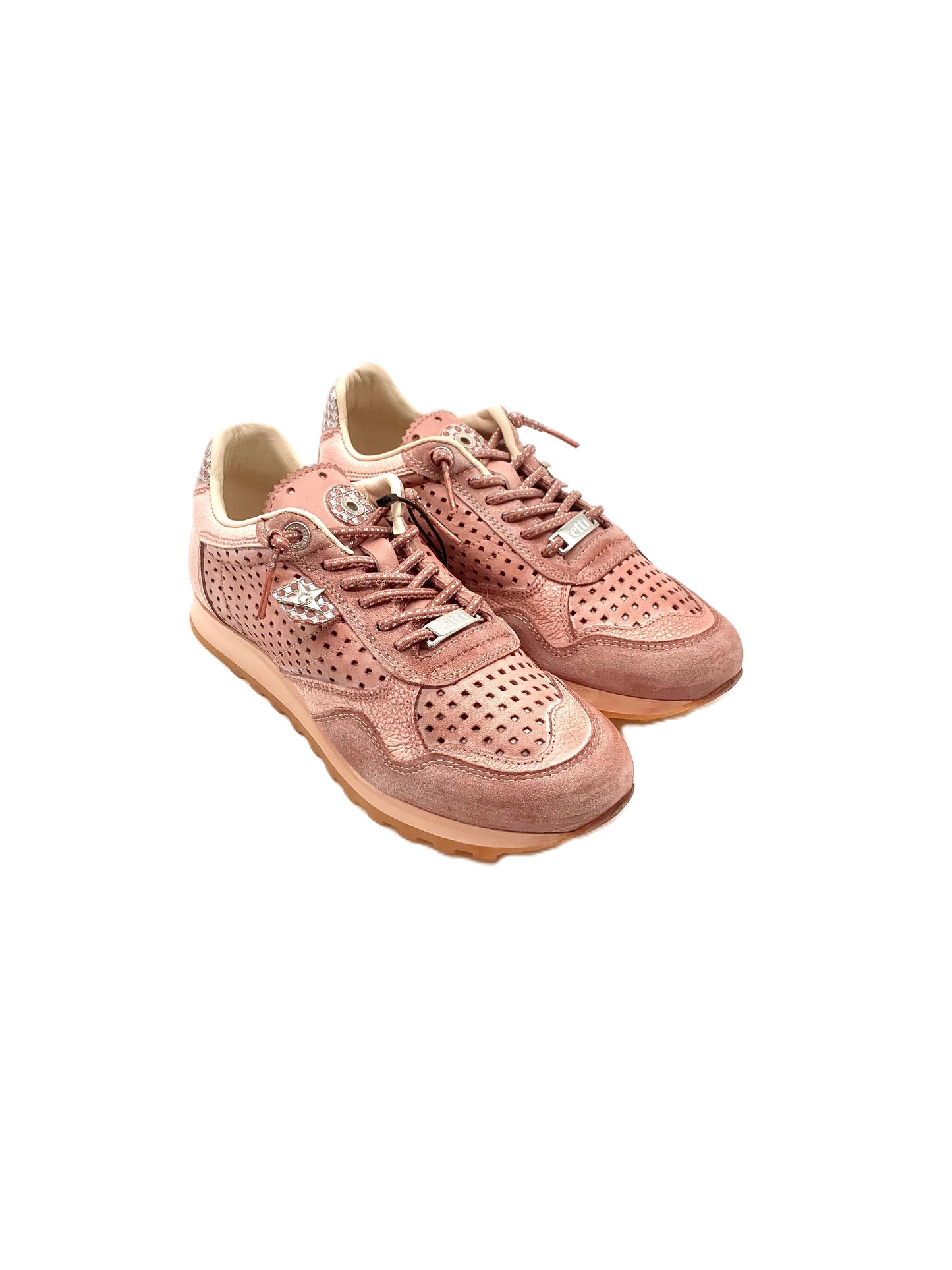 Sneakers da donna in pelle Cetti