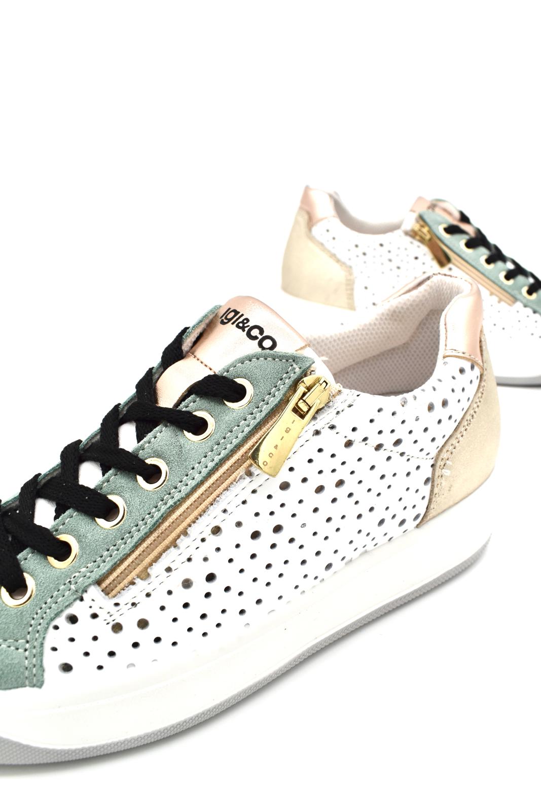 Sneakers da donna in pelle Igi&Co