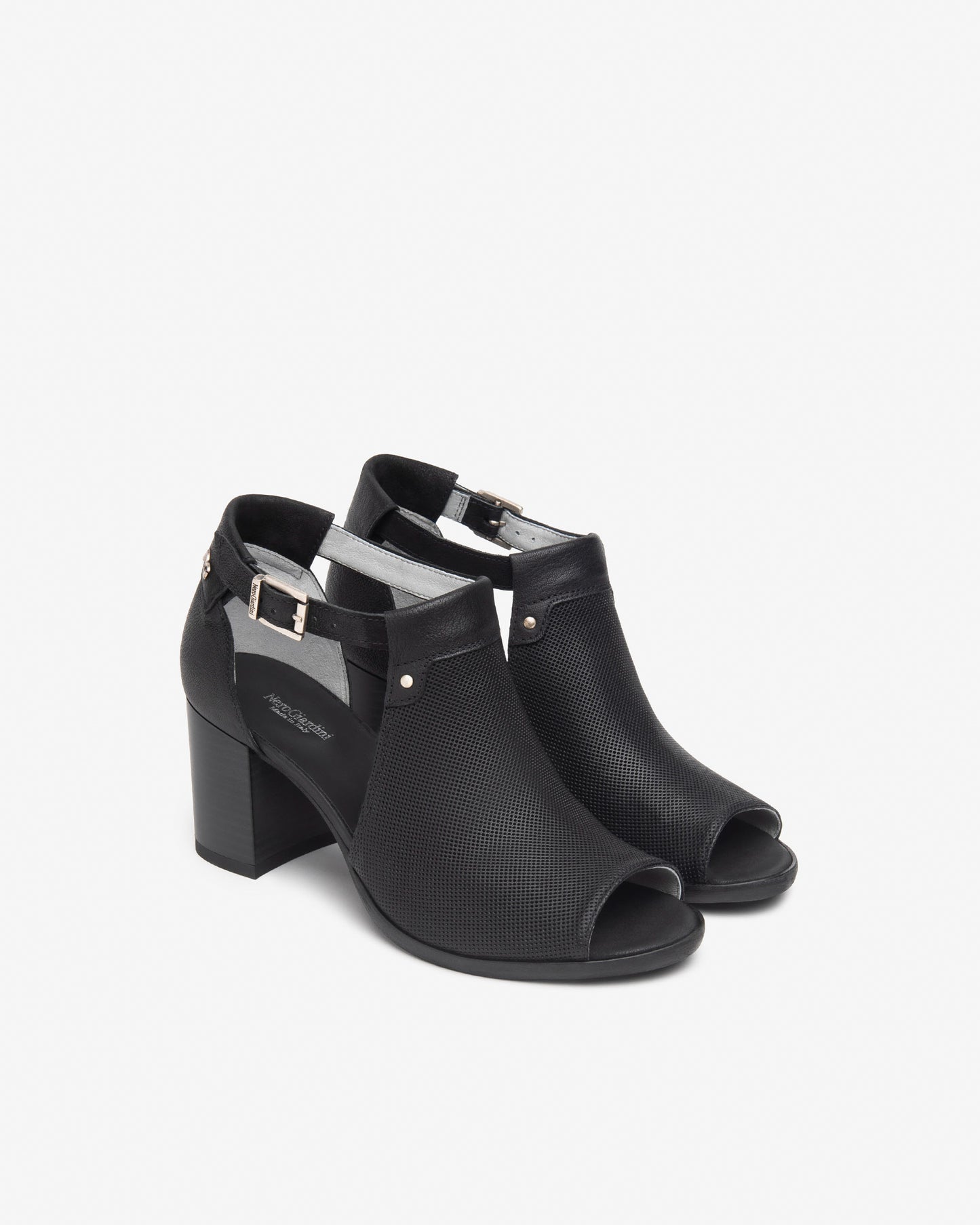Sandali da donna in pelle Nero Giardini