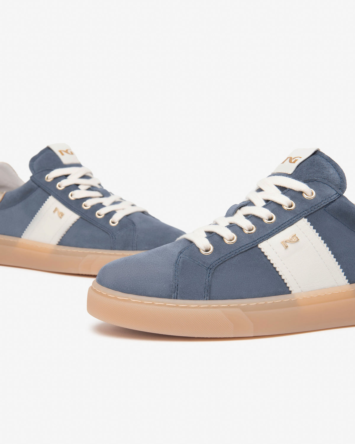 Sneakers da donna in camoscio NeroGiardini