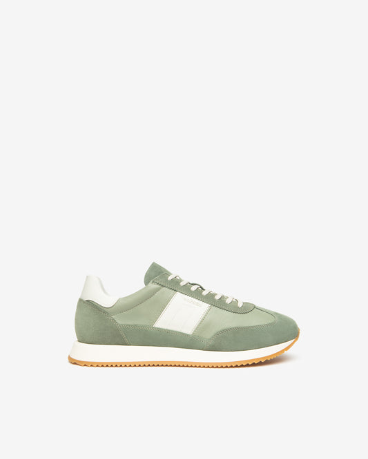 Sneakers da uomo in camoscio NeroGiardini