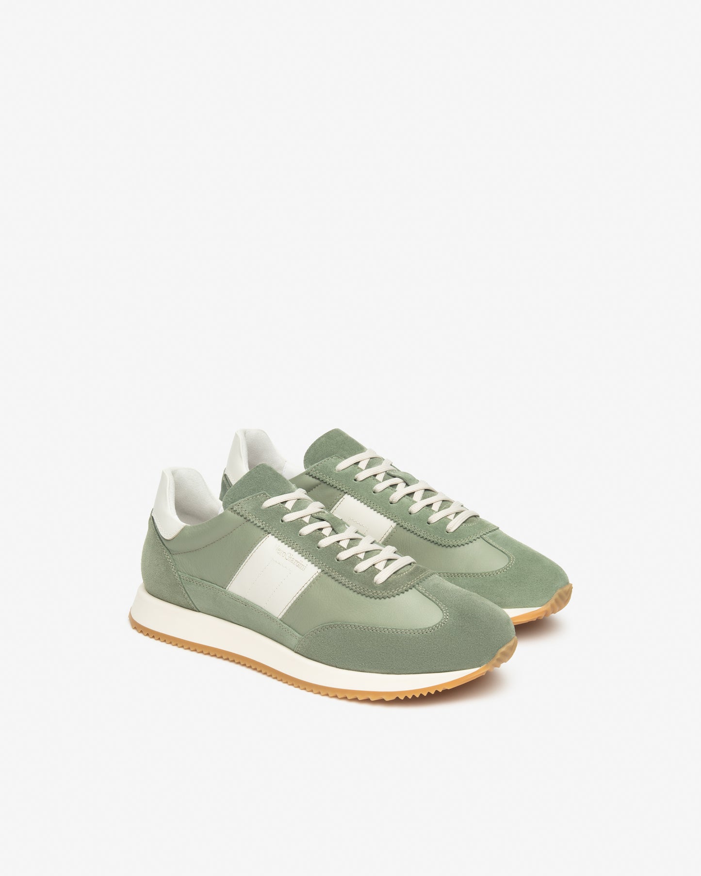 Sneakers da uomo in camoscio NeroGiardini