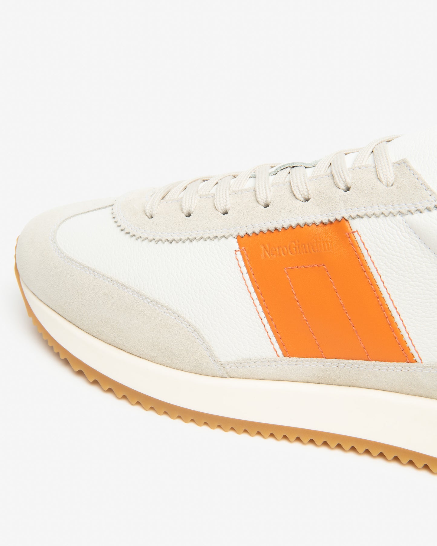 Sneakers da uomo in pelle NeroGiardini