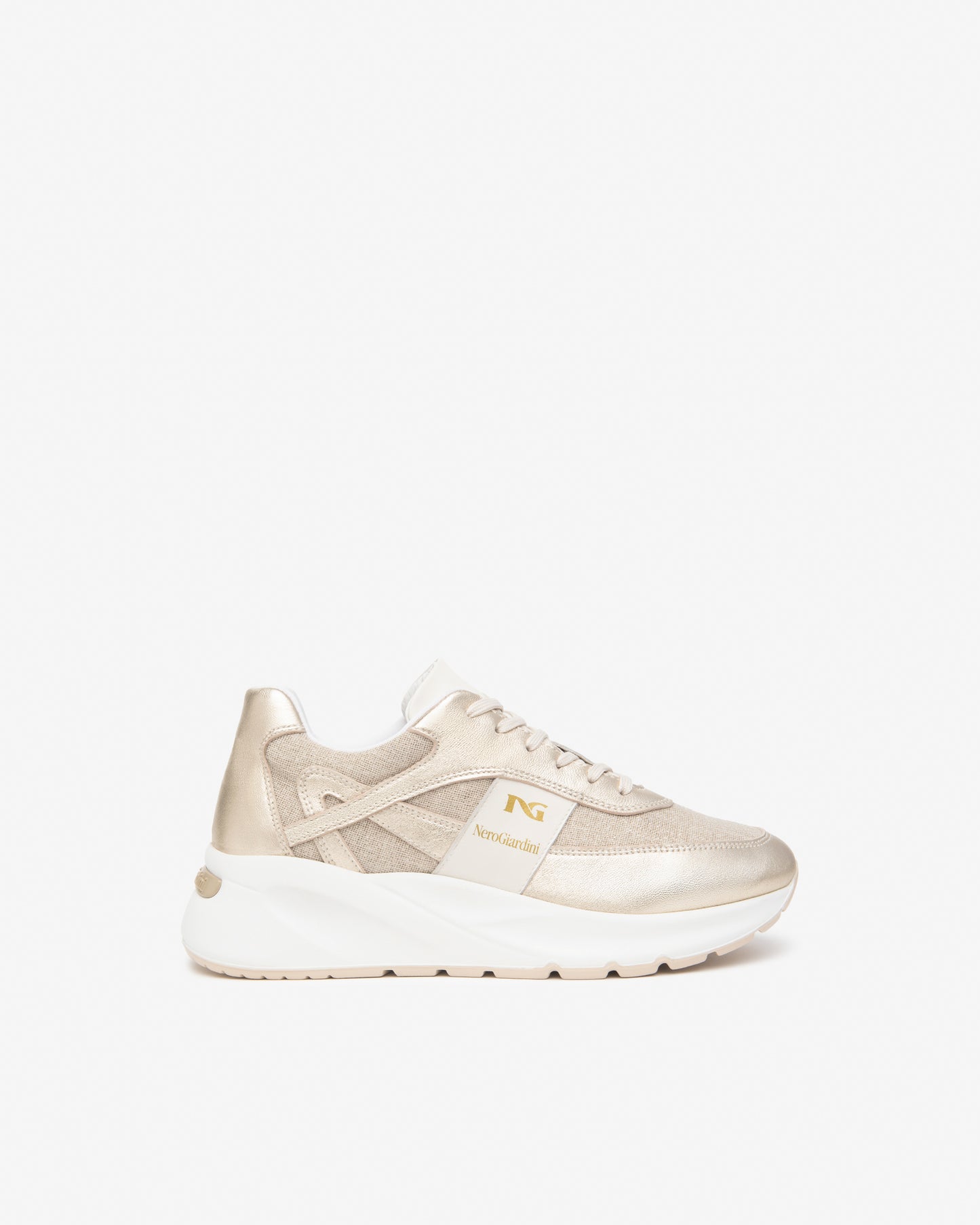 Sneakers da donna in pelle NeroGiardini