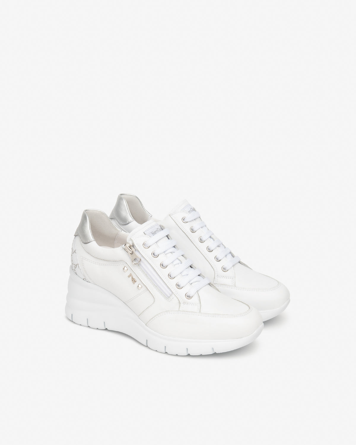 Sneakers da donna in pelle Nero Giardini
