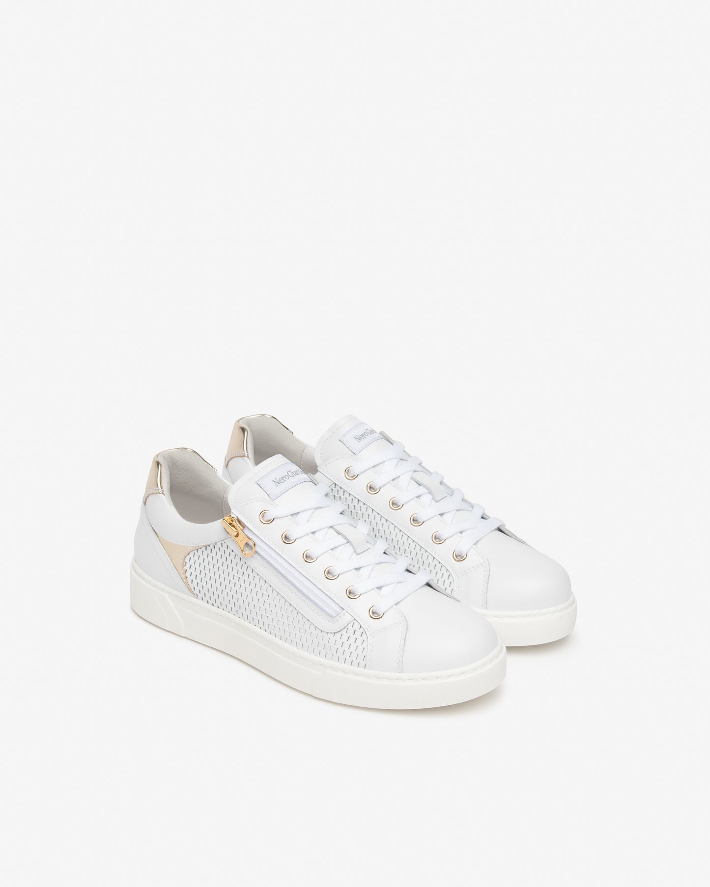 Sneakers da donna in pelle NeroGiardini