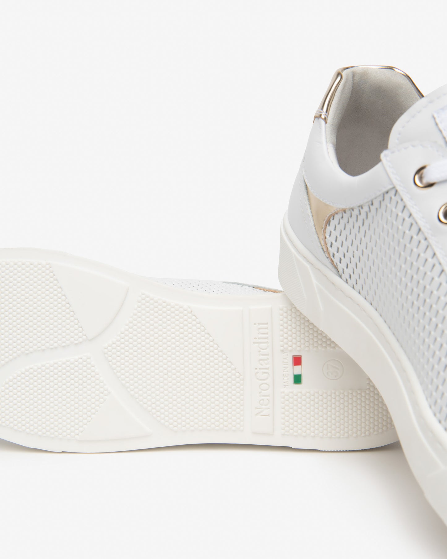 Sneakers da donna in pelle NeroGiardini
