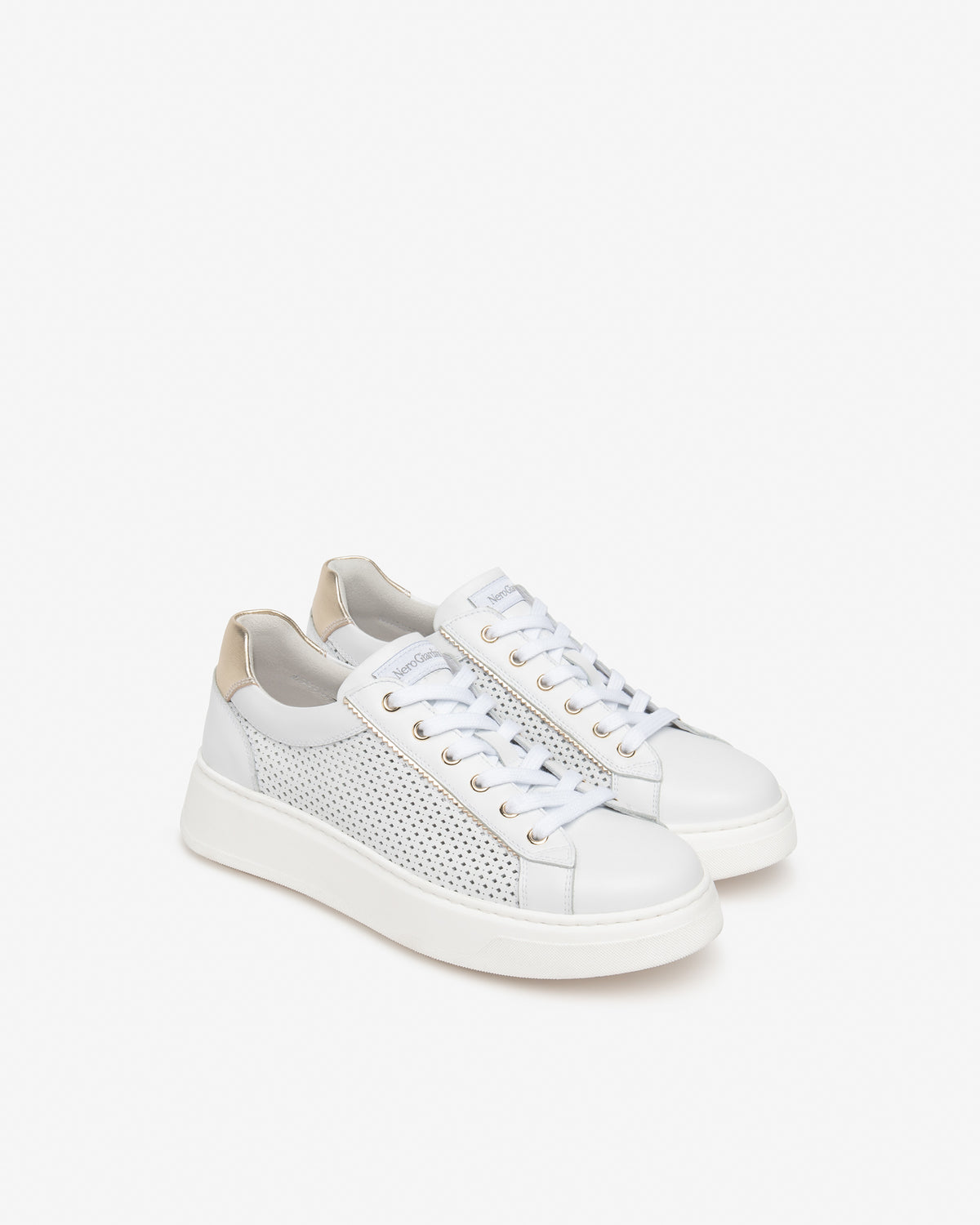 Sneakers da donna in pelle NeroGiardini