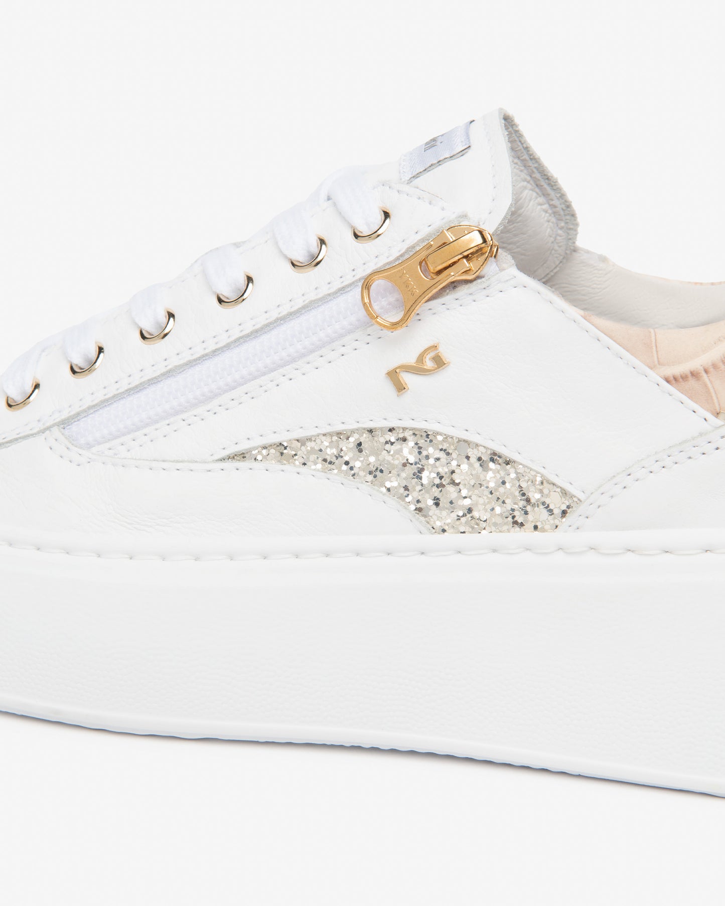 Sneakers da donna in pelle NeroGiardini