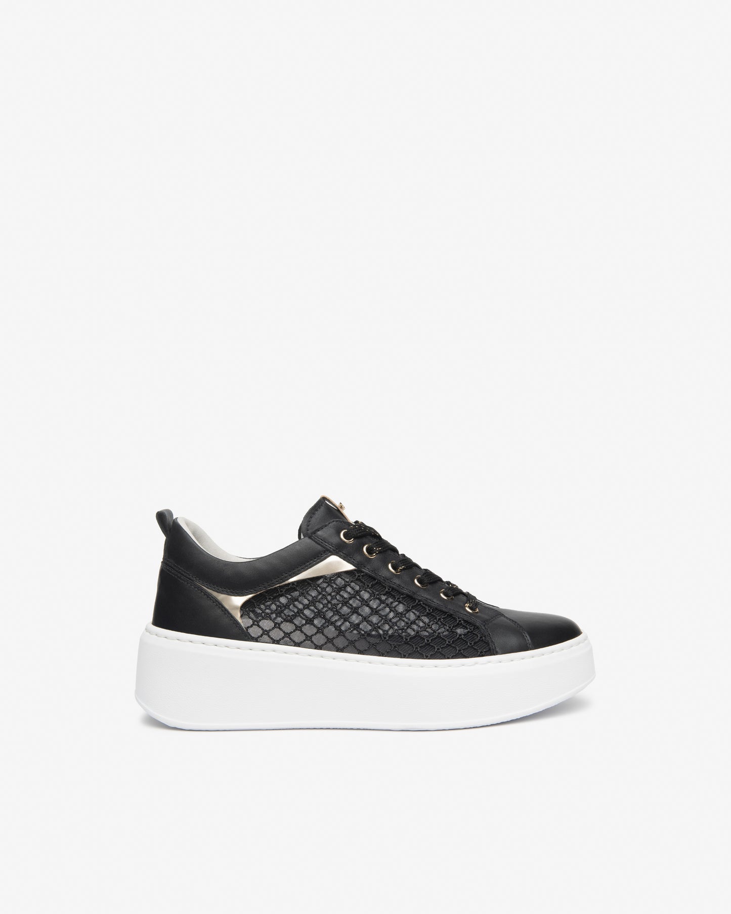 Sneakers da donna in pelle NeroGiardini