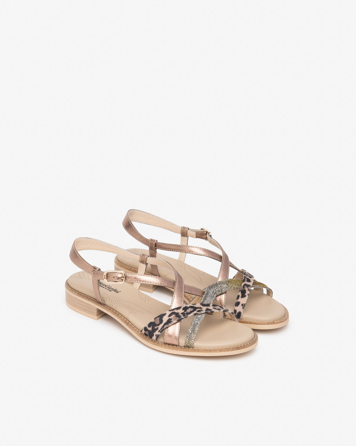 Sandali da donna in pelle NeroGiardini
