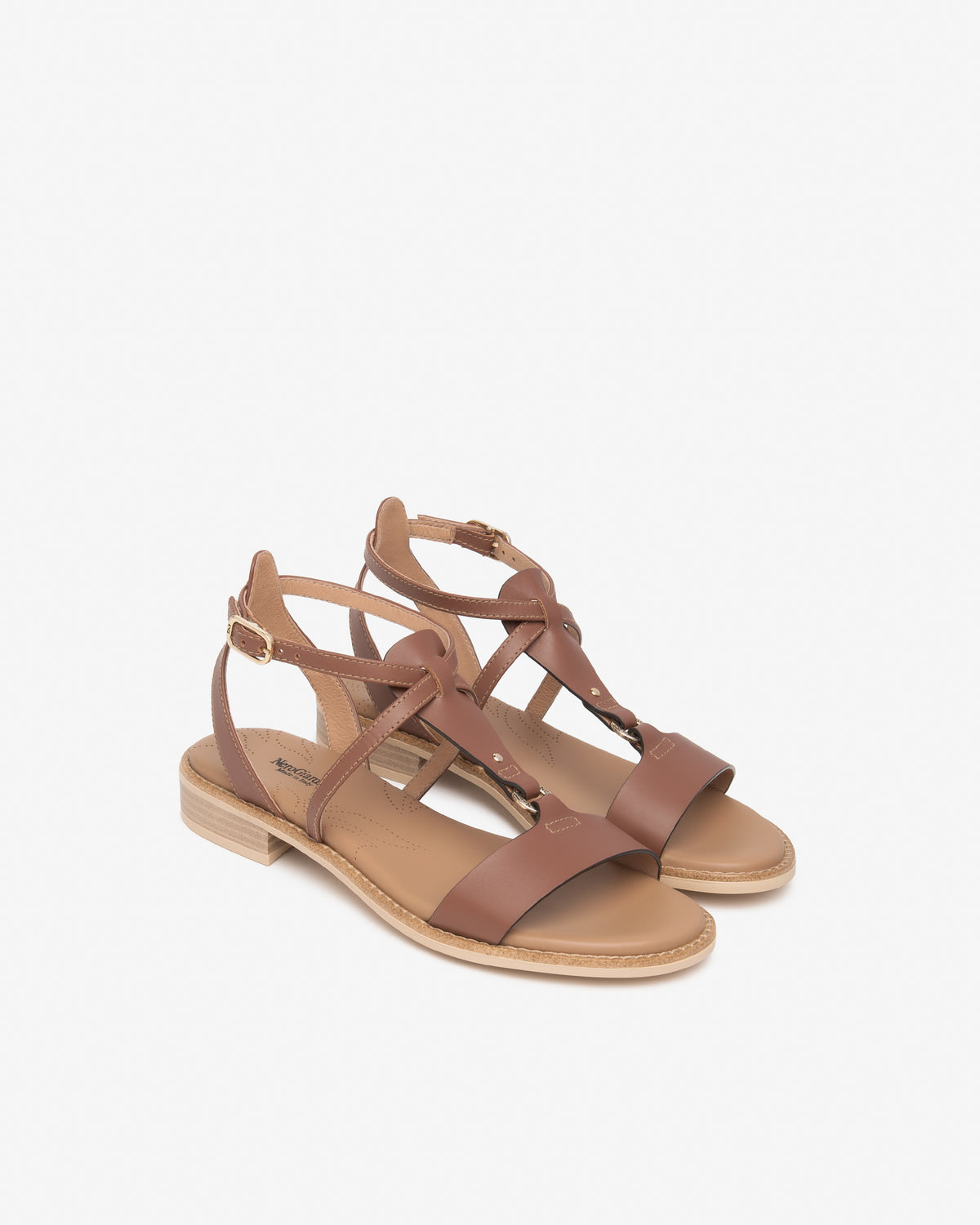 Sandali da donna in pelle NeroGiardini