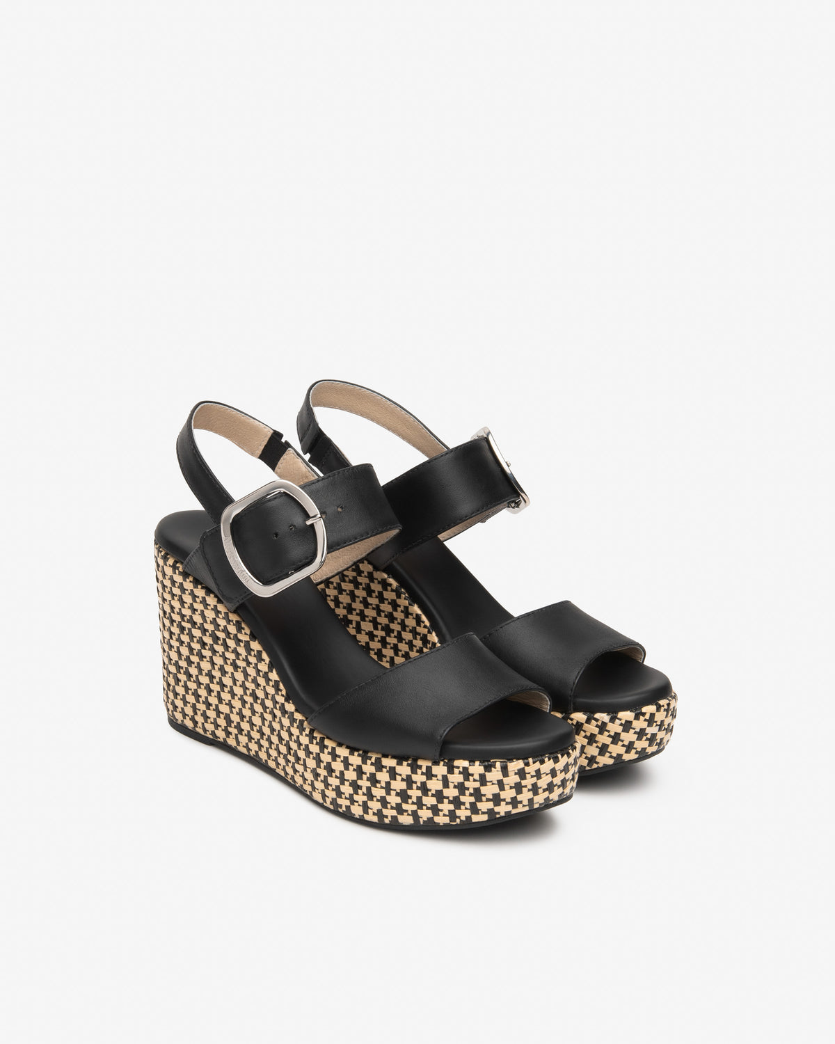 Sandali da donna in pelle NeroGiardini