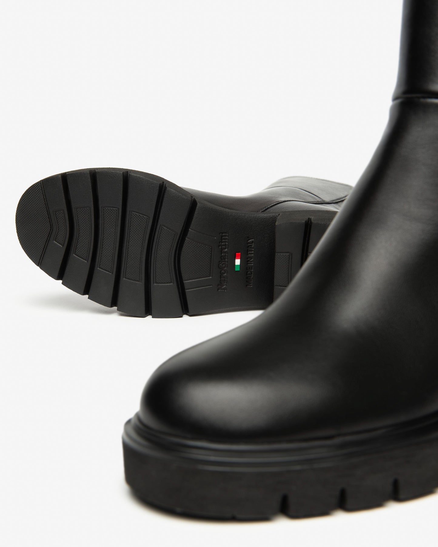 Stivaletti da donna in pelle NeroGiardini