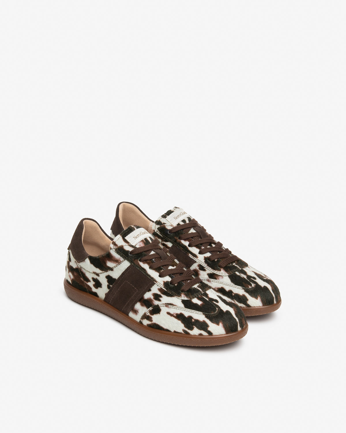 Sneakers da donna in pelle NeroGiardini