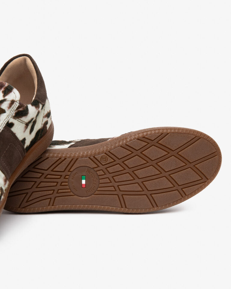 Sneakers da donna in pelle NeroGiardini