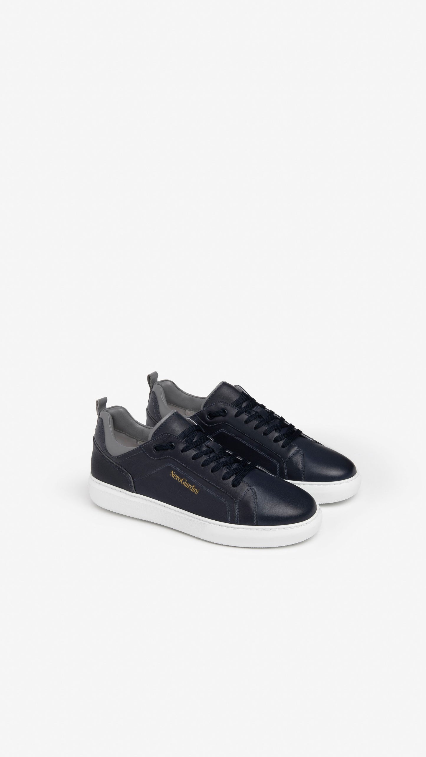 Sneakers da uomo in pelle Nero Giardini