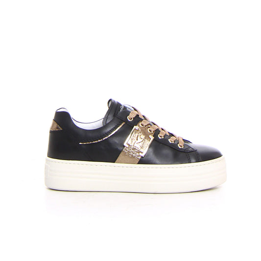 Sneakers da donna in pelle Nero Giardini