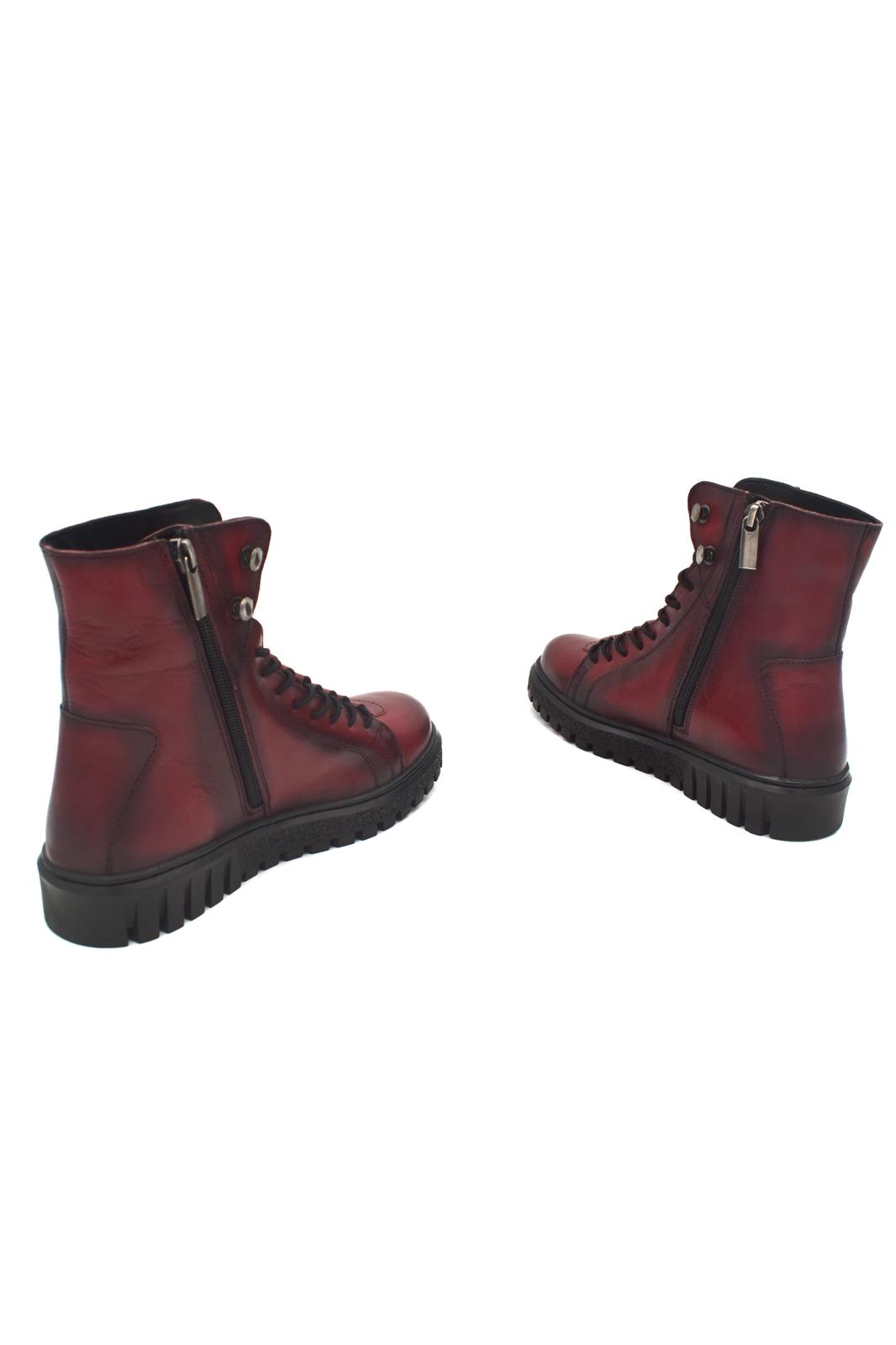 Scarponcino casual da donna in pelle Evoca