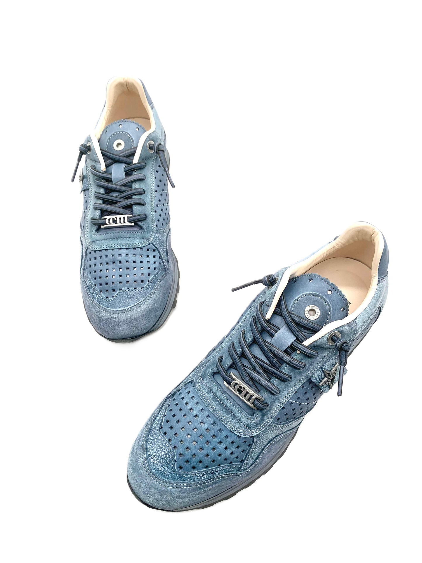Sneakers da uomo in pelle Cetti