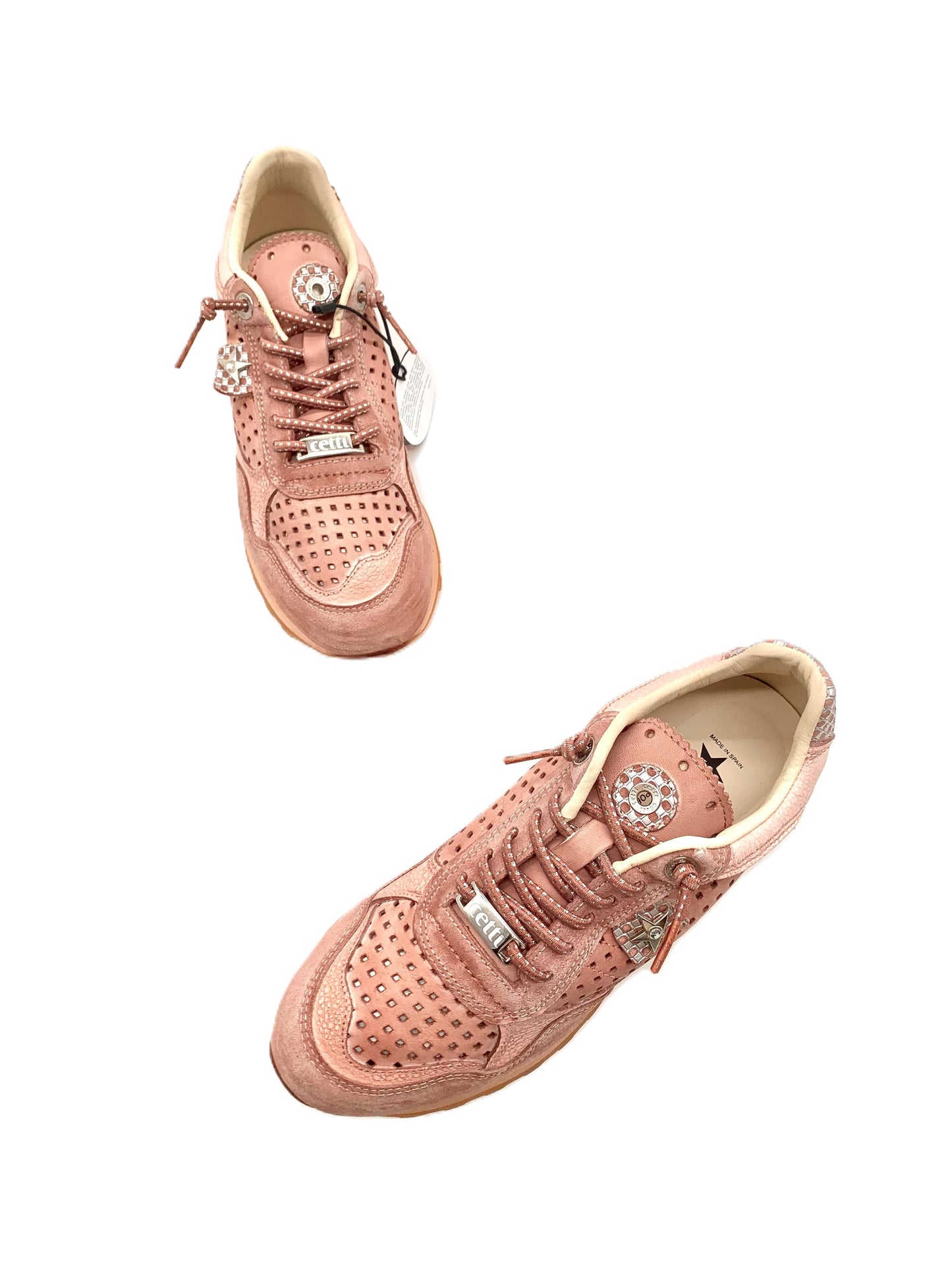 Sneakers da donna in pelle Cetti