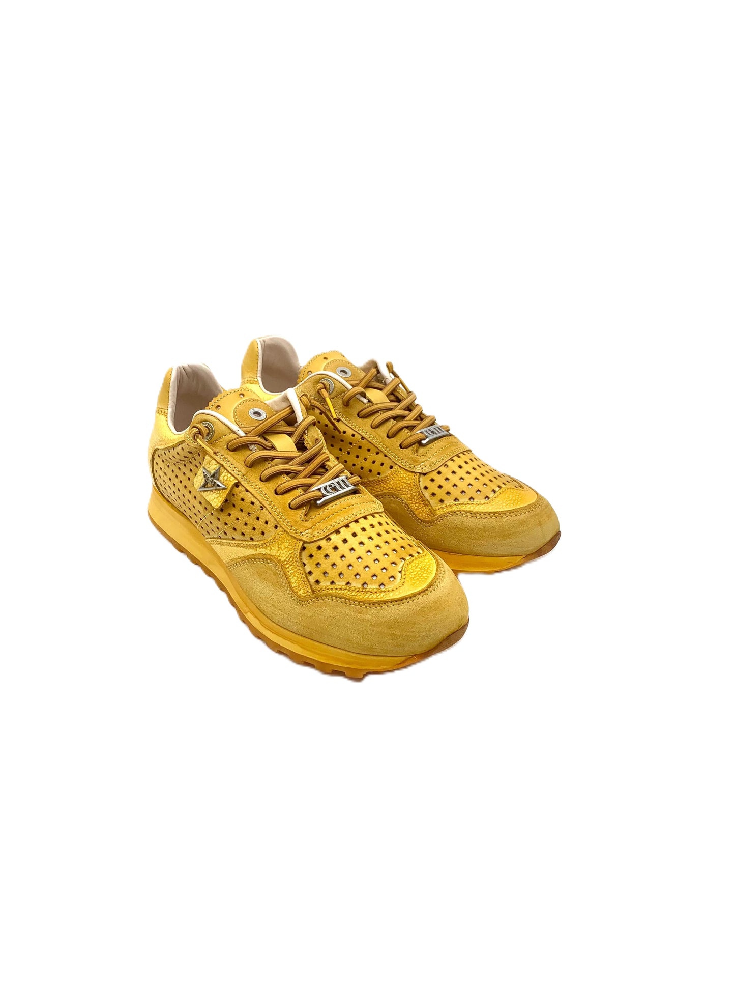 Sneakers da uomo in pelle Cetti