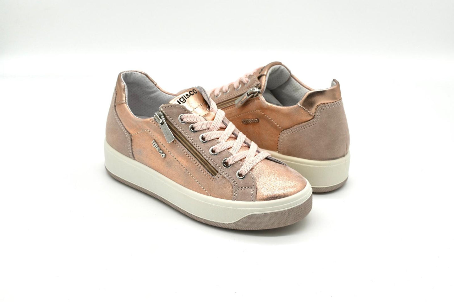 Sneaker da donna in pelle Igi & Co