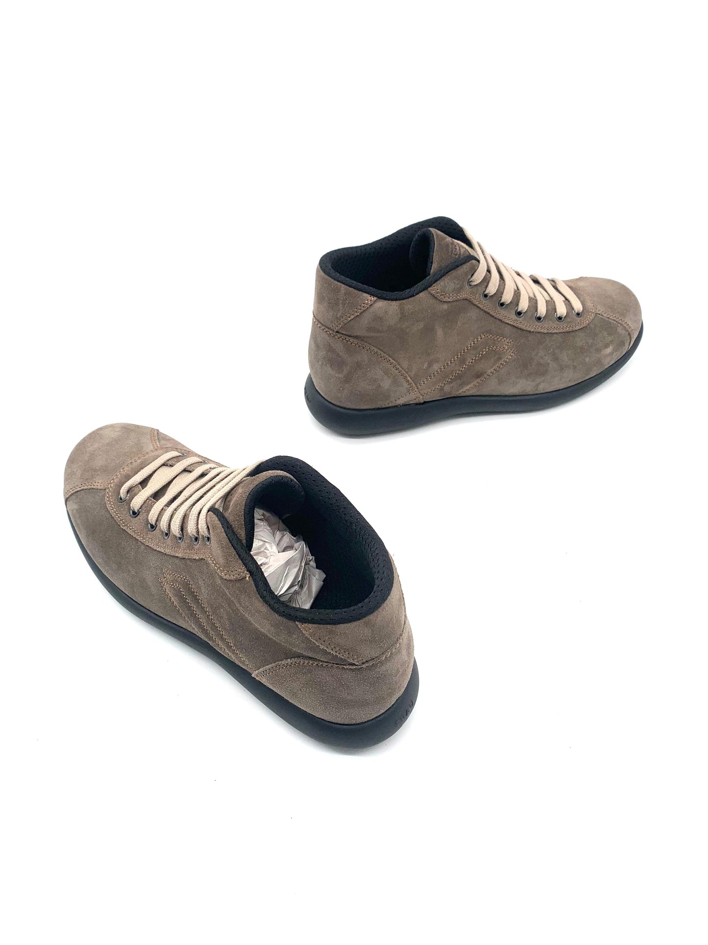 Sneakers alte da uomo in camoscio Frau